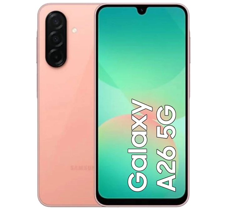 Samsung Galaxy A26 5G - 128GB - Virsikuroosa