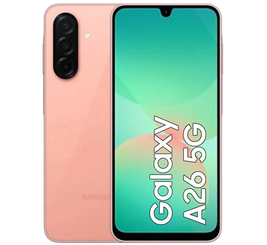 Samsung Galaxy A26 5G - 128GB - Virsikuroosa